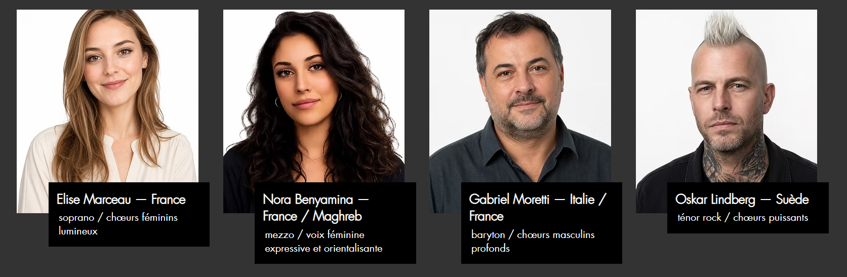 LES VOIX D’APPOINT